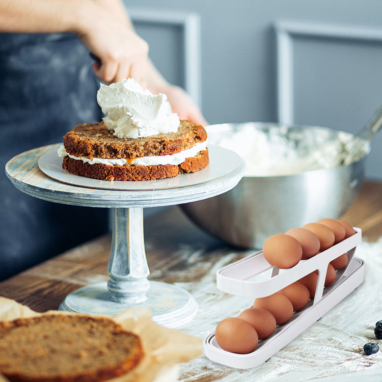 Automatic Rolling Egg Organizer