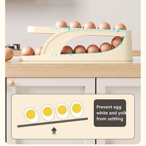 Automatic Rolling Egg Organizer