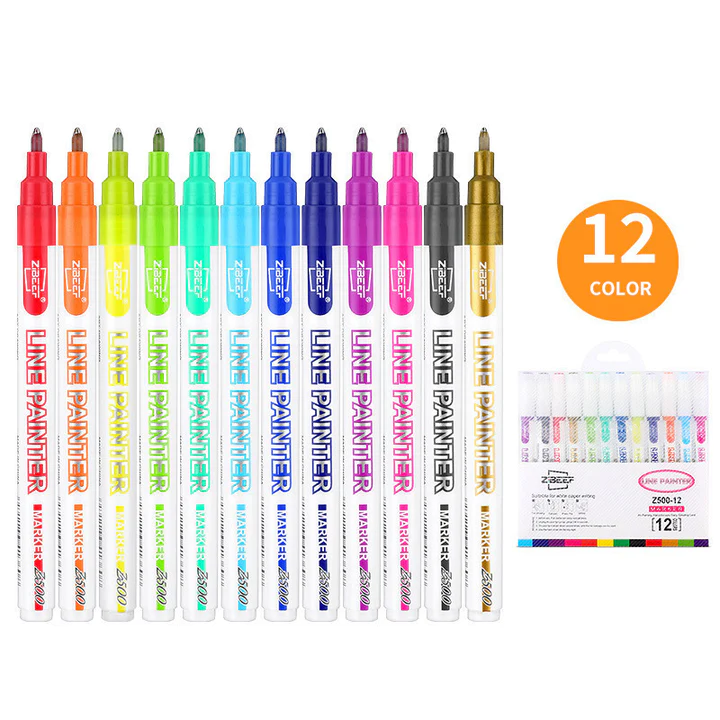 Outline Marker Set (12 colors)™