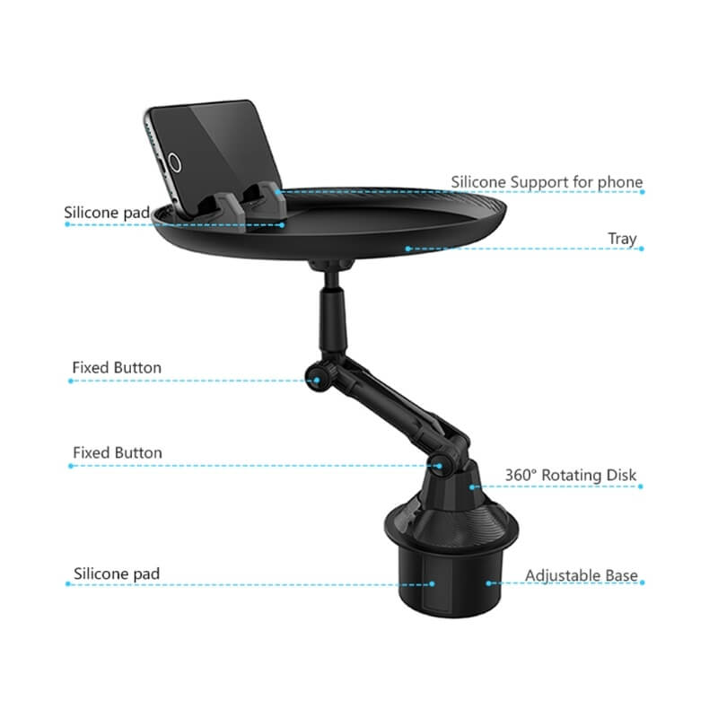 Car Cup Holder Swivel Tray™